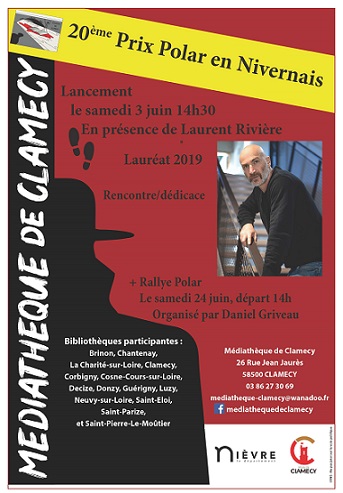 Affiche Prix Polar en Nivernais Rivière Rallye